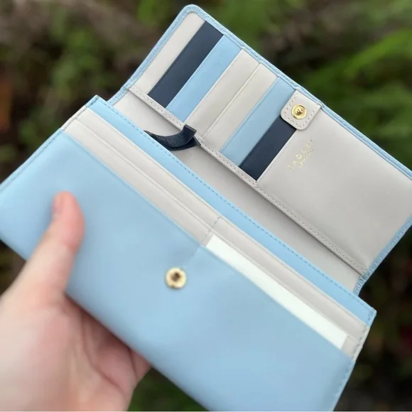 Radley London Dog Outline Blue Wallet - Picture 11 of 16